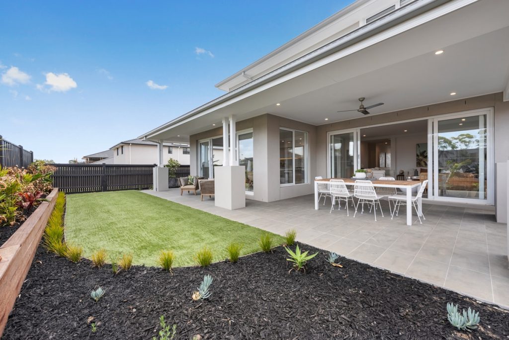 Sienna Homes Back yard Design
