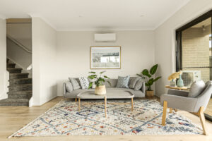 Living Room & Staircase